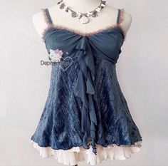 Babydoll Outfit Aesthetic, Redesign Clothes, Flowy Outfits, Ocean Outfits, Fashion Show Themes, Cami Outfit, Princess Outfits, Lovely Clothes