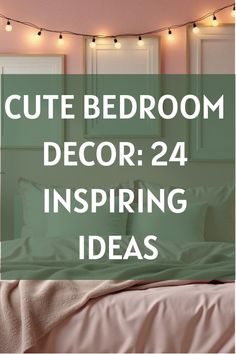 Cute Bedroom Decor: 24 Inspiring Ideas Bedrooms With Accent Walls, Cute Bedroom Decor Ideas, Cozy Color Schemes, Cute Bedrooms, Bedroom Decor Cute, Over The Bed Decor, Scandinavian Decor Living Room, Trendy Bedding, Pastel Palettes