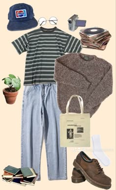 80s Skater Outfits, Cute Masculine Outfits, Indie Skater Outfits, Soft Masculine Aesthetic, 90s Indie Fashion, Soft Style Outfits, Soft Masculinity, Indie Style Outfits, Unisex Fashion Style