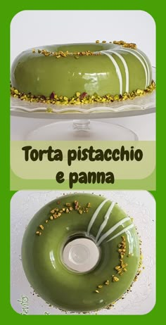 Un dolce sontuoso, adatto per occasioni importanti. Un dolce dal gusto intenso di #pistacchio, tratto da una ricetta del maestro #mauriziosantin. Provatelo, vi lascerà stupiti! #pasticceria #pastry #mousse #tortemoderne #ricette #pistachio American Desserts, Pastry Art, How Sweet Eats, Frozen Desserts, Fruit Cake, Delicious Healthy Recipes, International Recipes, Cupcake Recipes