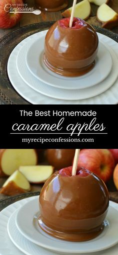 the best homemade caramel apples are made with only three ingredients