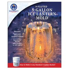 the 5 gallon ice lantern mold