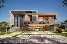 Luxury Exterior, Best Modern House Design, Modern House Facades, Modern Exterior House Designs, Architecture Model House, Minimal House Design, Beautiful House Plans, House Outside Design