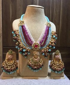 Kundan Polki Necklace, Sabyasachi Designer, Desi Things, Jewelry Room, Bride Collection, Polki Necklace Set, Mehndi Dress, Artificial Jewelry, Mehndi Decor