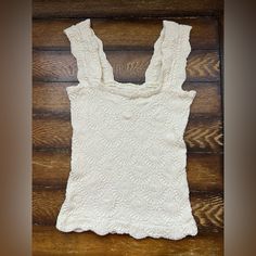 New Without Tags, Free People Cream Top. Has A Lot Of Stretch To It. Cream Top, Cream Tops, Cream White, Free People Tops, Free People, Womens Tops, Cream, Tags, Women Shopping