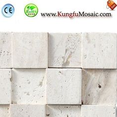 white marble mosaic tiles for wall decoration