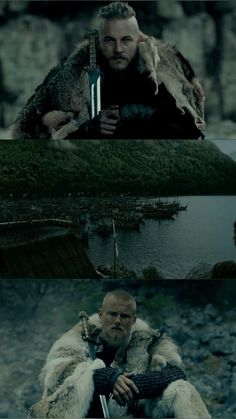 king ragnar & his son bjorn Sons Of Ragnar Lothbrok, Ragnar Lothbrok And Bjorn, Ragnar And Bjorn, Ragnar Lothbrok Quotes, Bjorn Lothbrok, Bjorn Ironside, Sons Of Ragnar, Viking Battle