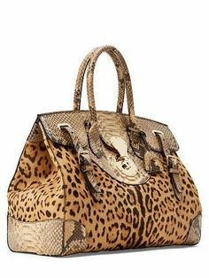 Ralph Lauren Top, Leopard Bag, Glam Bag, Favorite Handbags, Stylish Handbags, Beautiful Handbags, Chic Bags, Purse Accessories, Women's Handbags