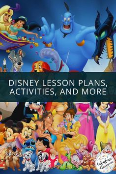 disney lesson plans, activities and more