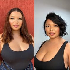 42 Best Short Hairstyles for Round Faces to Look Slimmer Short Hair Round Face Plus Size, Short Hair For Chubby Faces, Fat Face Haircuts, Short Hairstyles For Round Faces, Hair For Round Face Shape, Short Hair Cuts For Round Faces, Best Short Hairstyles