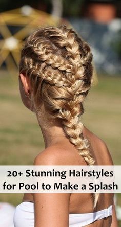 💦✨ Dive into the Top 20 Stunning Hairstyles For Pool days! Whether you’re Swimming 🏊‍♀️ or just lounging by the Water 🌊, these Hairstyles are your go-to for keeping it chic and In Style. From effortless Hair Styles that make a splash 💁‍♀️ to elegant looks that slay the Pool scene, these ideas will have you turning heads all summer long! ☀️ Get ready to rock these Hairstyles For Pool moments like a true fashionista! 😎🌴