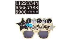 a pair of sunglasses with the words it's my birthday