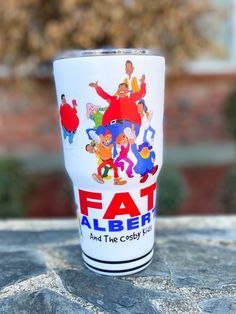 Excited to share this item from my #etsy shop: Fat Albert 30oz Stainless Steel Tumbler, Tumbler with Straw and Lid, Fat Albert and the Gang, Tumbler Cup, Epoxy Free #white #metal #fatalbert #tumblergift #30oztumbler #tumblerwithstraw #insulatedtumbler #tumblerwithlid #stainlesssteel Emoji Photo Booth, Polaroid Photo Booths, Cosby Kids, Fat Albert, Halloween Photo Booth, Emoji Party, Emoji Photo, Jem And The Holograms, Kids Tumbler