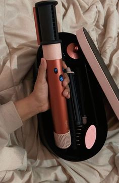 Dyson Air Wrap Aesthetic, Dyson Airwrap Aesthetic, Hair Dryer Accessories, Dyson Airwrap, Cute Water Bottles, 2025 Vision, Christmas Wishlist, Beauty Cosmetics, Hair Tools