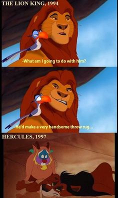 the lion king from disney's animated movie