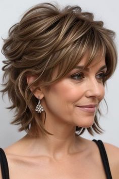 Short Layered Shag Hairstyles, Haircuts For Medium Length Hair, Shaggy Short Hair, Layered Haircuts For Medium Hair, Shaggy Haircuts, Messy Short Hair, Shag Hairstyles, Have Inspiration, Haircuts For Medium Hair