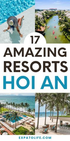 best resorts in Hoi An Vietnam Beach Resort Aesthetic, Resort Aesthetic, Palm Garden, Ancient Houses, Relaxing Travel, Four Seasons Resort