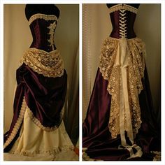 Royal Style Wedding, Vestidos Medieval, Wedding Dress Purple, Rose Patterns, Geeky Fashion, Fantasy Dresses, Century Clothing, Royal Style