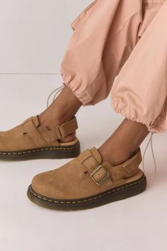 Dr. Martens Jorge II Mules | Anthropologie Doc Marten Mules, Dr Martens Jorge Ii, Dr Martens Jorge, Girl Wishlist, Clog Outfit, Mules Outfit, Slingback Mules, Winter Fashion Outfits Casual, Style Inspiration Casual