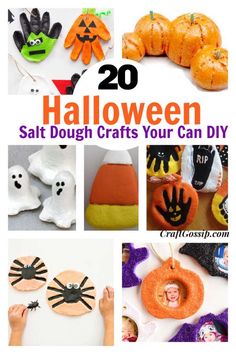 20 halloween salt dough crafts you can do with your kids to make them happy and fun