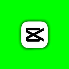 a green screen with the letter x on it and an arrow pointing up to the left