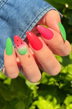 Nail Art Fun, Back To School Nails, Bright Summer Nails