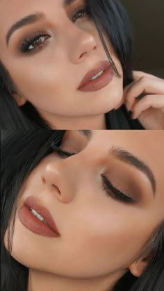 Mat Makeup, Makeup Cantik, Eyeliner Tips, Makeup 2018, Best Natural Makeup, Makeup Tip, Smokey Eye For Brown Eyes, Makijaż Smokey Eye