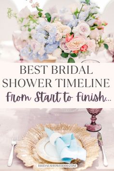 the best bridal shower timeline from saut to finish - bridesnowproject com