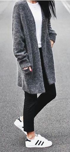 Long Dark Grey Cardigan Outfit, Long Gray Sweater Outfit, Charcoal Grey Cardigan Outfit, Gray Long Cardigan Outfit, Charcoal Cardigan Outfit, Grey Long Cardigan Outfit, Long Gray Cardigan Outfit, Long Cardigan Outfit Winter Casual, Long Grey Cardigan Outfit