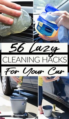 cleaning hacks for your car that are easy to use and great for the whole family