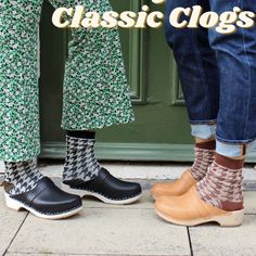 Bastad Clogs, Heels And Socks, Uggs Boots, Wood Shoes, Fall Clothes, Cute Socks, Striped Socks