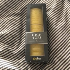 Drybar High Tops Rollers. 6 Self-Grip Rollers. New In Box. Purchased From Nordstrom. Two Different Sizes. Womens Hairstyles, High Tops, Nordstrom, Yellow, Hair, Women Shopping, Color