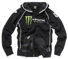 Monster Energy Rain Coat Clothing White Background, Monster Symbol, Fox Monster, Brand Merchandise, Rockstar Energy Drinks, Race Outfit