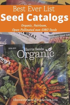 the best ever list of seed catalogs