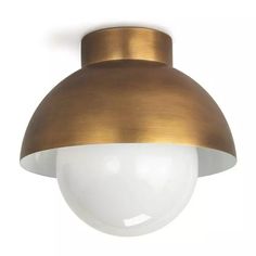 an image of a light that is on the side of a wall or ceiling fixture