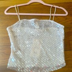 This Top Is New With Tags And From Zara! I Love It! Sequin Tank Top, Sequin Tank, Sequin Tank Tops, Zara Tops, I Love It, Love It, Sequin, Zara, Tank Top