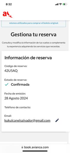 an email form with the information section highlighted in spanish and english, as well as instructions for how to use it