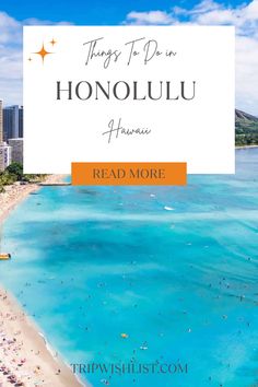 Things To Do in Honolulu, Hawaii By The Trip Wish List | Luxury travel blog | Based in the USA | Boutique travel company for the modern voyager. Planning a trip to Honolulu? Check out this list of the best things to do in Honolulu, from beautiful beaches to cultural experiences and must-see attractions. Whether you're into outdoor adventures or exploring the local food scene, Honolulu has something for everyone! Discover the blog! honolulu travel guide, honolulu attractions, hawaii travel guide Hawaii Trips, Things To Do In Honolulu, Traveling To Hawaii, Disney Aulani Resort, Hawaii With Kids, International Passport, Aulani Resort