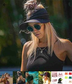 Women's Summer Sun Visor Hallow Top Outdoor Hat Summer Visor, Outdoor Hut, Golf Visor, Summer Hats Beach, Sun Visor Hat, Summer Cap, Ponytail Hat, Summer Sun Hat, Unique Hats