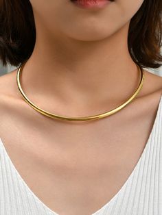 Minimalist Necklace, Jewelry Pouch, Gold Chains, Chain Necklace, 18k Gold, Gold Necklace, Gold Plate, Pouch, Collar