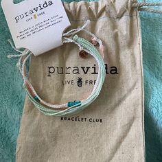 Puravida Bracelet, Puravida Bracelets, Pura Vida Jewelry, Pura Vida Bracelets, Womens Jewelry Bracelets, Women Jewelry, Brand New, Bracelet, Green