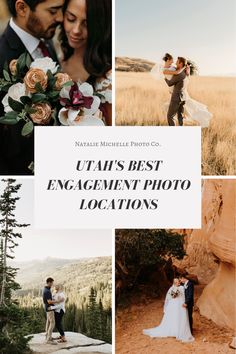 the best engagement photo locations in utah