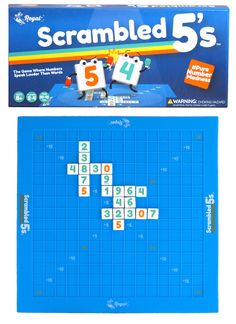 the scrabbled 5's board game