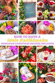 how to have a mele kahlemaka hawaiian christmas recipe included