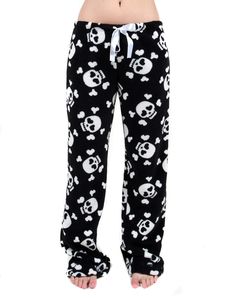 Skulls Plush Sleep Pants Skull Clothing, Skull Fashion, Pj Pants, Baggy Pants, Print Pajamas, Grunge Style, Skull Print, Dream Clothes, Look Cool