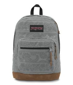 Explore the features of our Right Pack Expressions backpack. Available in a variety of colors and patterns, this backpack is perfect for anyone on the go. Jansport Right Pack, Types Of Handbags, Grey Lace, Bags For Teens, Stylish Backpacks, Heritage Backpack, Backpack Brands, Backpacking Packing, Jansport Backpack