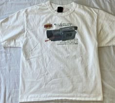 Vintage Sony DCR VX700 Video Camera Tee Shirt Outfit  Shirt Outfit Idea Easy 30 day return policy T-shirt Aesthetic, Vintage T-shirt, Vintage T Shirt Outfit, Cute Shirts Aesthetic, Thrifted Tees, Tee Shirt Outfit, T Shirt Aesthetic, Vintage Graphic Tees, Vintage Tee Shirts