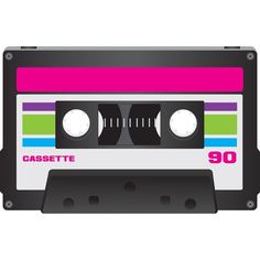 an old school cassette with the word cassette on it