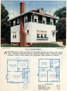 an old house is featured in this advertisement for the sears home company's catalog