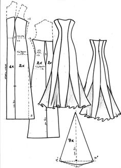 the pattern for this dress is very easy to sew